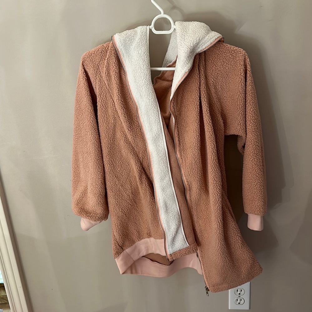 Sherpa hoodie